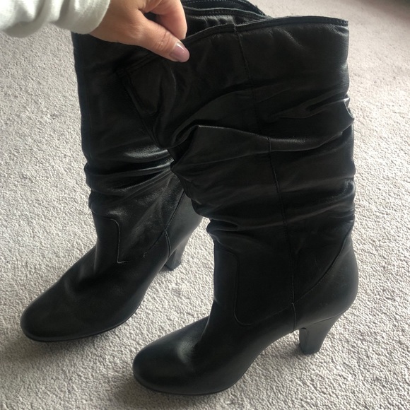 Vintage leather boots bought in Paris - Picture 15 of 16